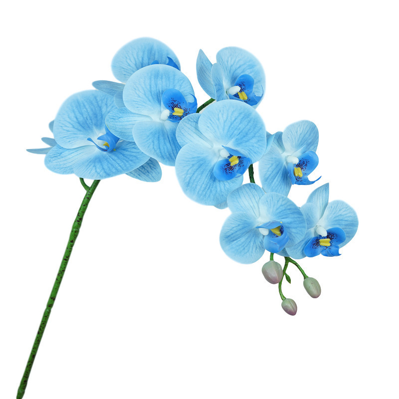 Natural real Touch Latex Moth Orchid Artificial Flower Butterfly orchid for decorative artificial flower