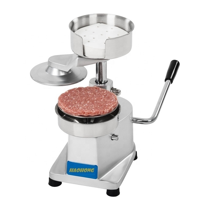 100mm Commercial Hamburger patty maker /burger press machine