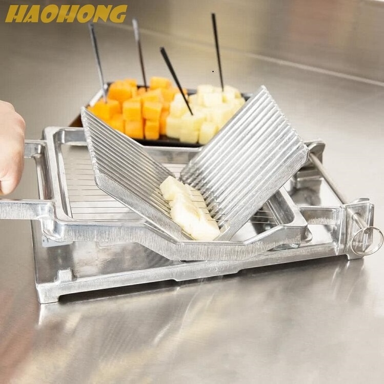 new product Commercial Aluminum manual cheese cuber cutter  cheese slicer with stainless steel wire factory price