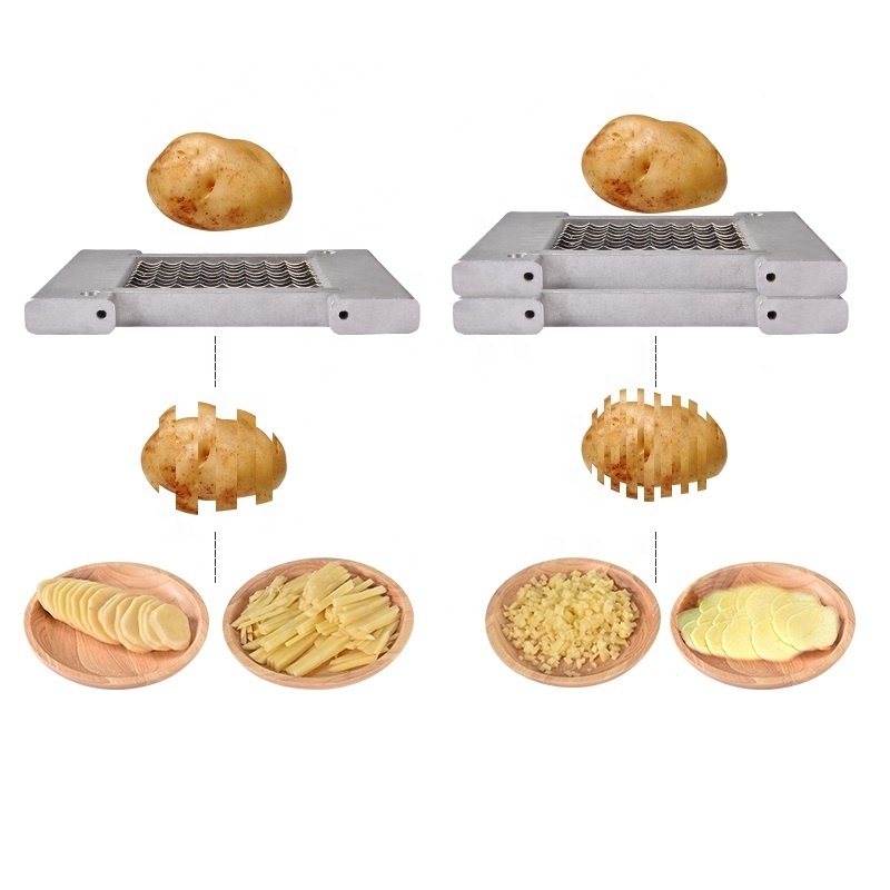 3/16 inch Cutting machine Slicer Cutting potato radish cucumber onion machine Aluminum manual slicing machine