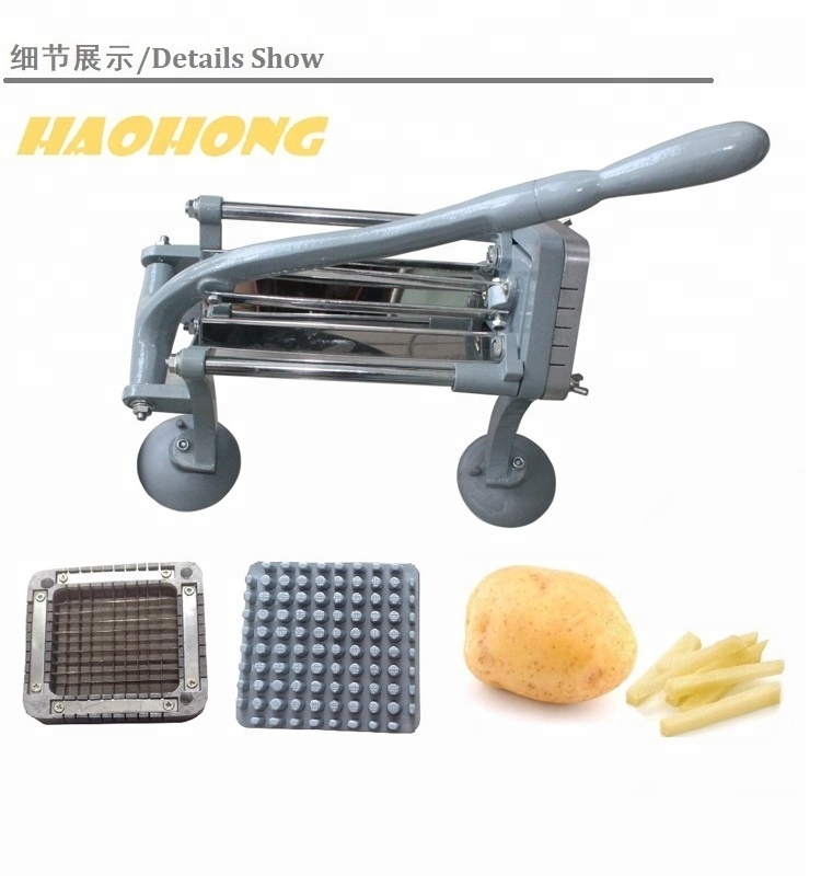 high quality Commercial Manual potato chipper french fry cutter /potato strip cutter /vegetable cutter