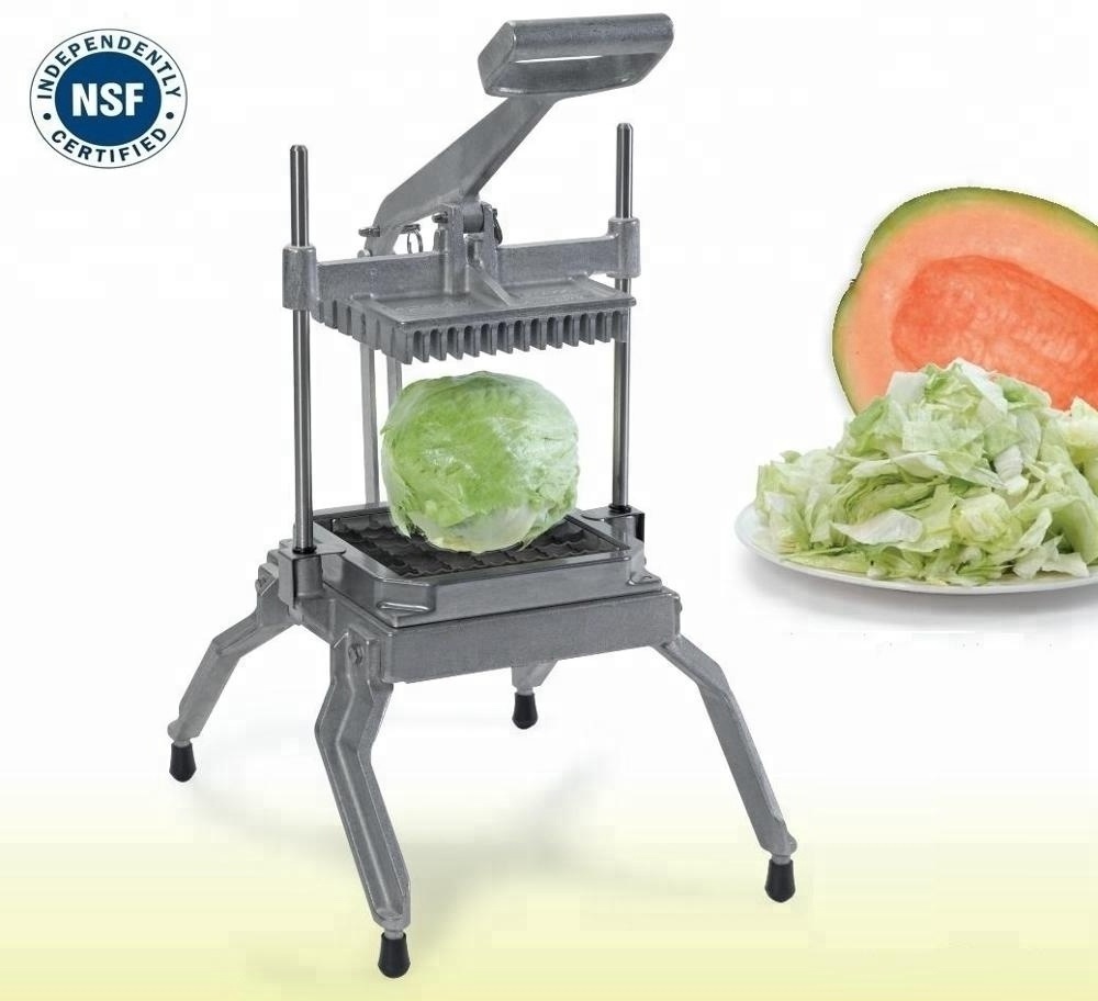 high quality NSF Listed manual Lettuce slicer /vegetable cutter Machine /vegetable slicer