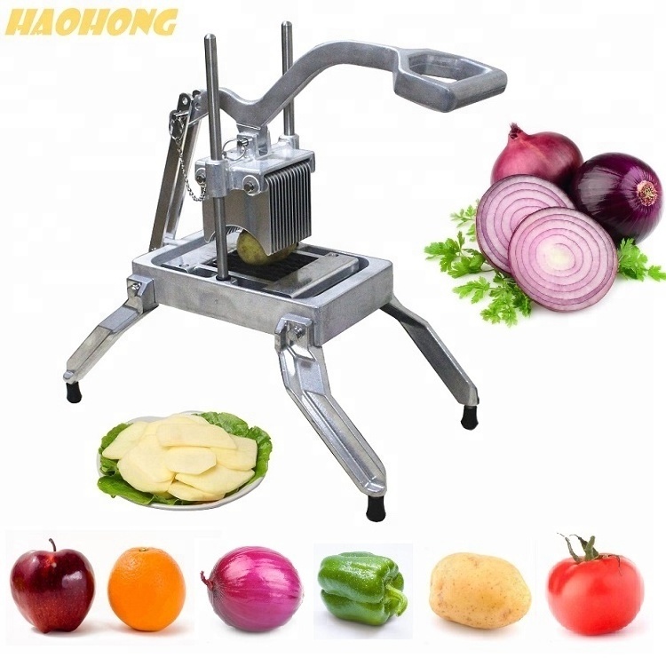 high quality Aluminum Commercial Manual Vegetable easy tomato onion slicer