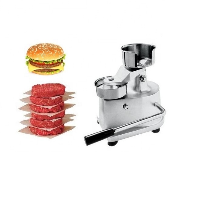 100mm Commercial Hamburger patty maker /burger press machine