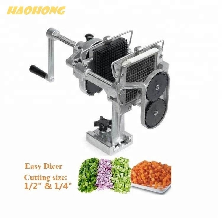 commercial manual easy dicer two way vegetable cutter