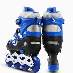 Hot Selling High Quality Children PU 4 Wheels Inline Roller Skate Shoes for Boys and Girls