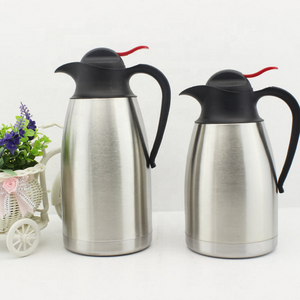 Hot Selling 1L High Quality 304 Double Wall  Stainless Steel Thermal Carafe Vacuum Thermos  Tea Coffee Pot