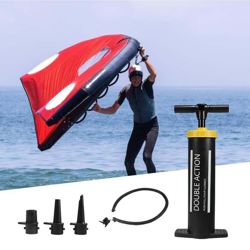 Great quality custom double action balloon pump manual hand pump double action air pump