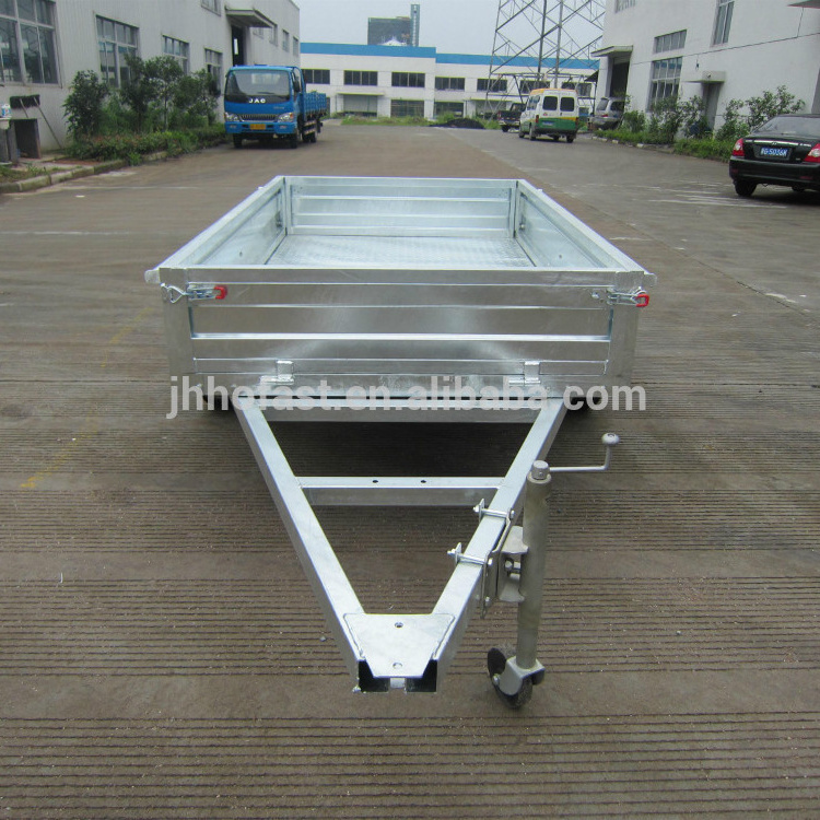 7X5 bolted single box trailer