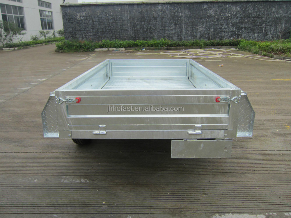 7X5 bolted single box trailer