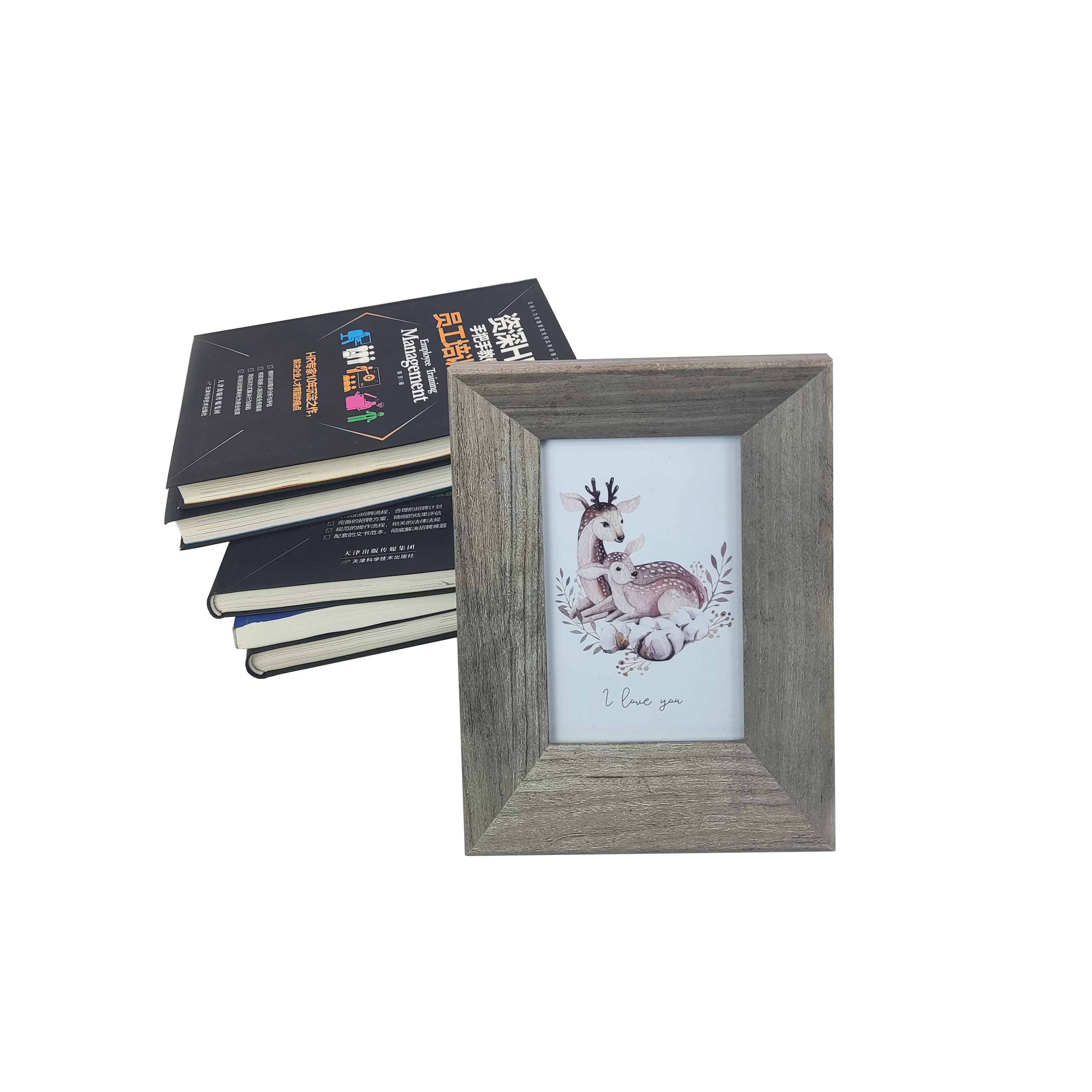 Home Decor Rectangular Handmade Luxury OEM ODM MDF Wooden 3D Art Picture Photo Frame