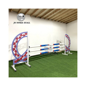 jh aluminium stand horse show jumps equipment horse jump poles