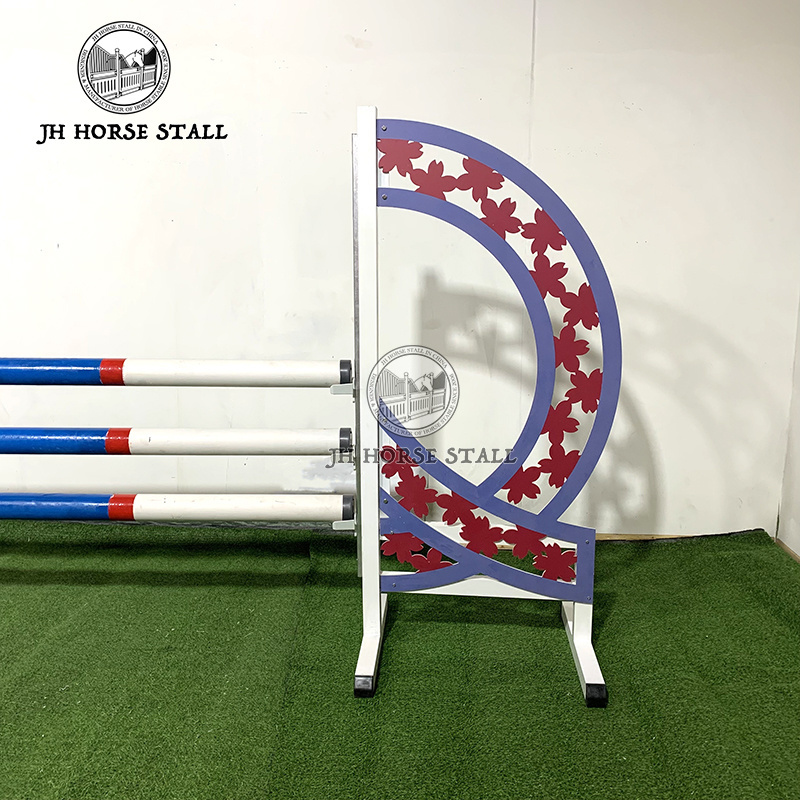 jh aluminium stand horse show jumps equipment horse jump poles