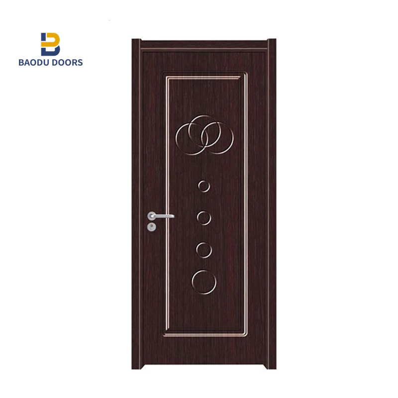 Zhe jiang baodu doors pvc form pvc movable louver doors for bedroom or bathroom