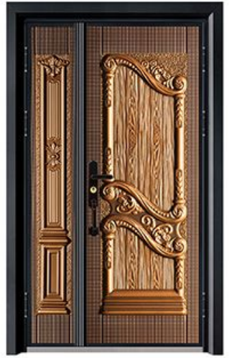 Bowdeu Factory high level  exterior waterproof oversize exterior door cast aluminum door