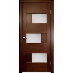 Bowdue simple teak solid wood door prehung walnut front main doors for houses carving designs