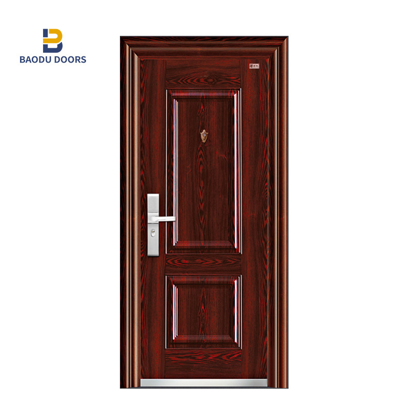 2021 BaoDu factory Cheap Price modern steel exterior door used mobile home doors for sale