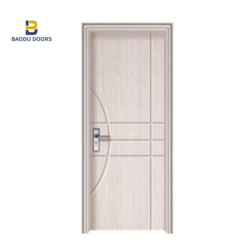 BAODU Israel  Interior Steel Simple Door Security Made in China Entry Doors Swing Graphic Design for Bedroom