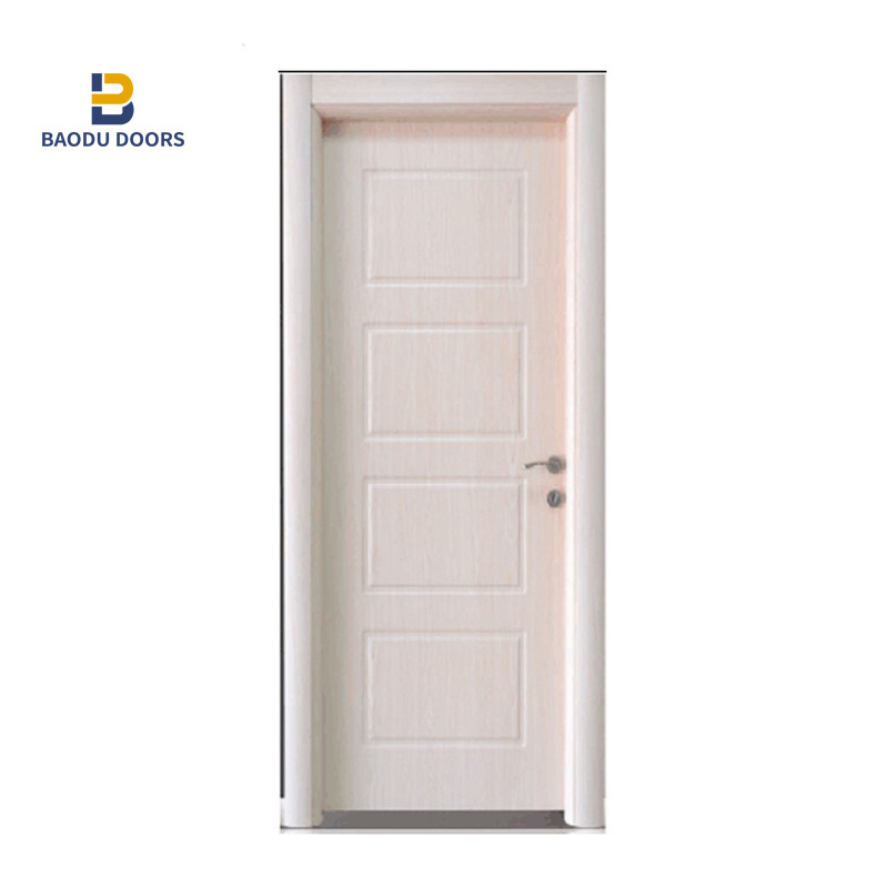 BAODU Israel  Interior Steel Simple Door Security Made in China Entry Doors Swing Graphic Design for Bedroom