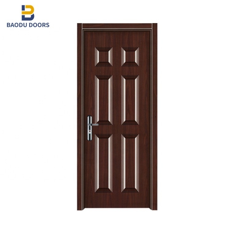 Bowdeu Factory American interior swing open style steel door  entrance steel door main gate design