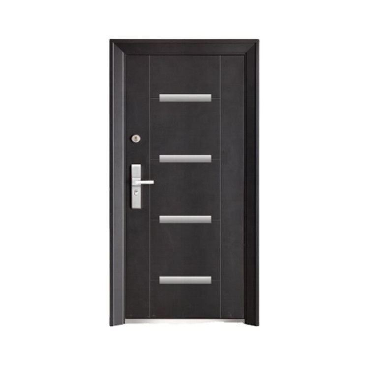 Security Door for Sale Ghana Entry Steel Door Price Exterior Steel Swing Graphic Design Cold Rolled Steel or Galvanized Sheet BD