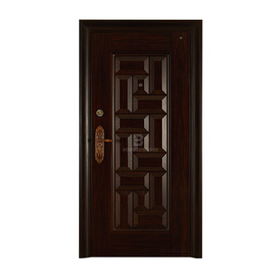 Bowdeu Factory main entrance steel security doors stainless steel front door design