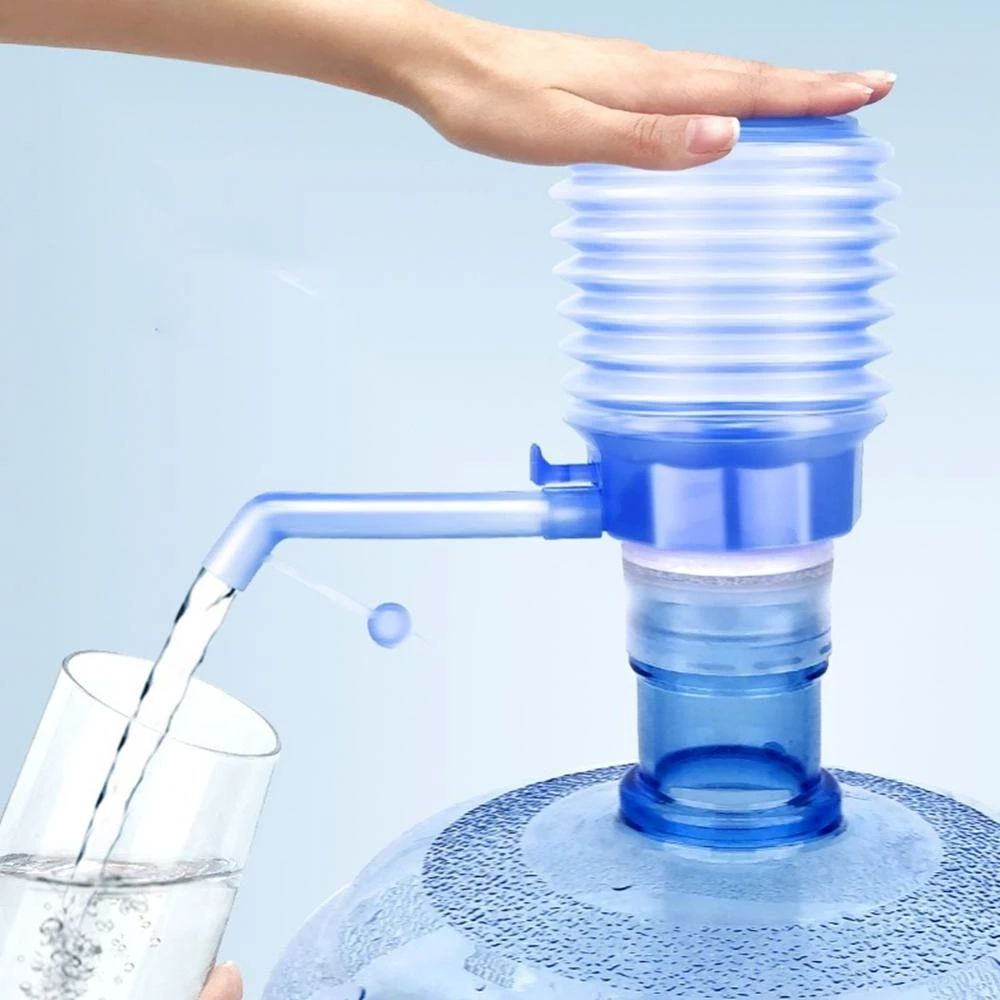 Cheap Free Sample Portable  Manual Hand Press Gallon Drinking Bottle Water Pump Dispenser Office 18.9L 20l 5 Hand Air Pump