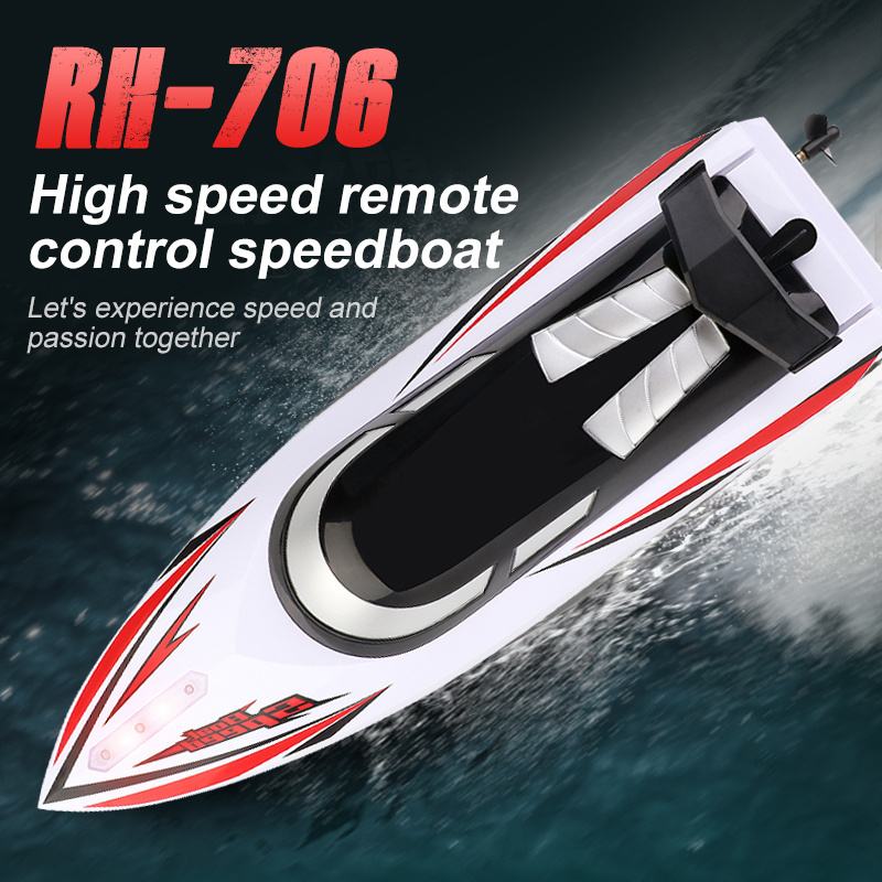 Wholesale Electric Plastic Large Scale RC Ships Ship Model Remote Motor Boat Toys for Kids