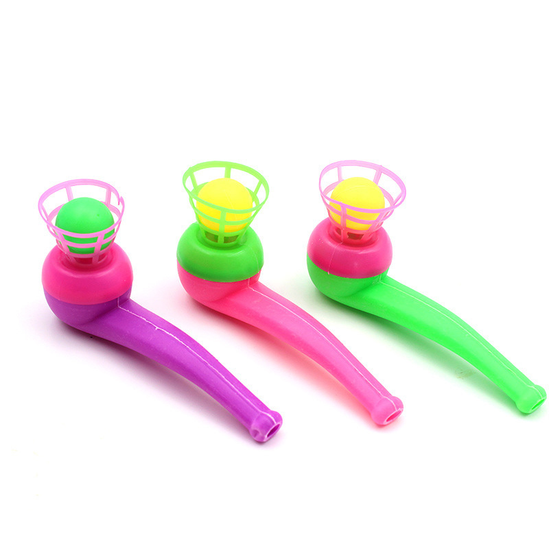 Plastic Pipe Blowing Ball Kids Toys Outdoor Games Balance Training Educational Toys Learning Toys for Children Funny Gifts