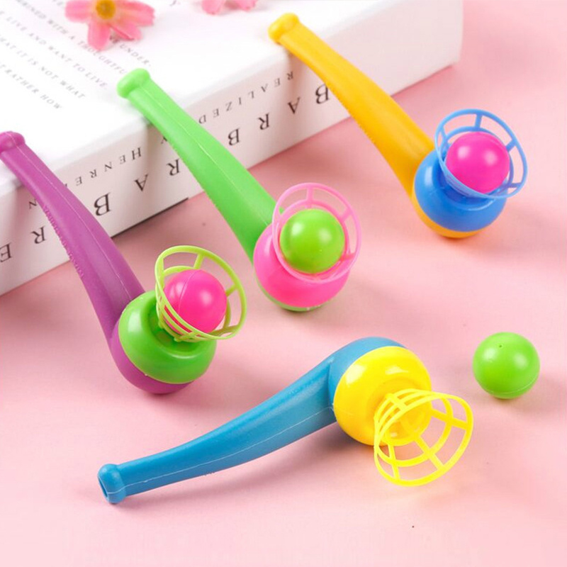 Plastic Pipe Blowing Ball Kids Toys Outdoor Games Balance Training Educational Toys Learning Toys for Children Funny Gifts