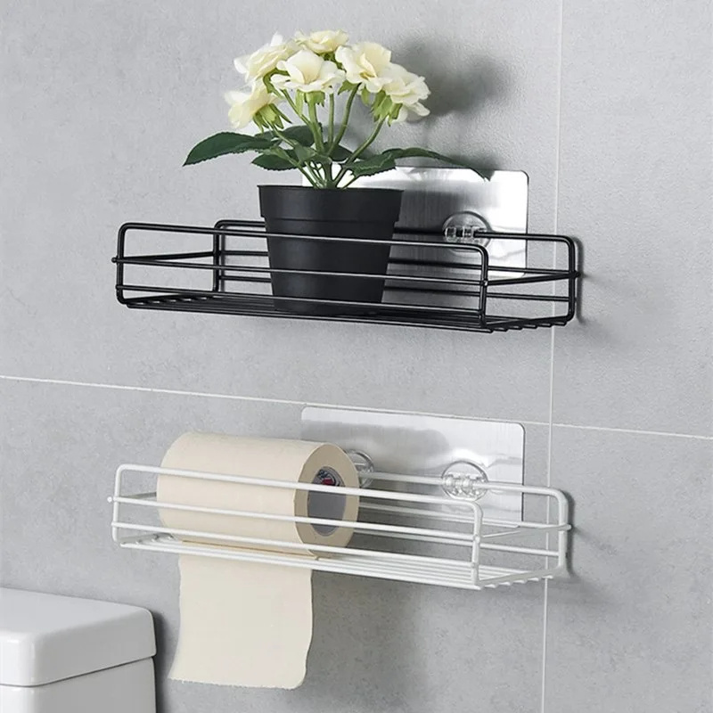 Rustproof Stainless Steel Bathroom Shower Caddy Floating Shelves Shelves Wall Shower Shelf Organizer Rack