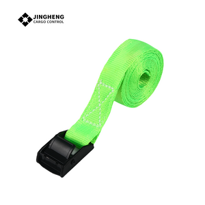 Small Cargo Lashing Strap 1Inch Zinc Alloy Cam Buckle Tie Down Straps Adjustable Customized Logo Printed Quick Release