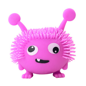 Wholesale Cute 4 styles Little Monster simple toys tpr toy animal stress ball for Kids