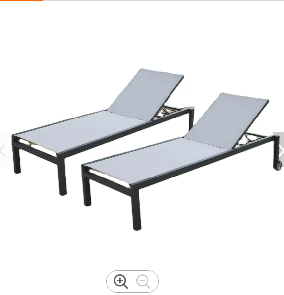 Pool Chairs Sun Lounger Swimming Chaise Lounge Outdoor Beach Bed Day Aluminum Folding Chair Patio Loungers