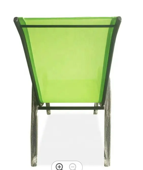 Outdoor Green Patio Garden Metal Steel Sling Stackable Stacking Chair Armchair chair factory offered directly