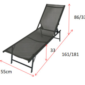 Lounge Dining Chair Modern Metal Bed Chaise Beach Sun Furniture Folding Loungers Fold Up Garden Lounger