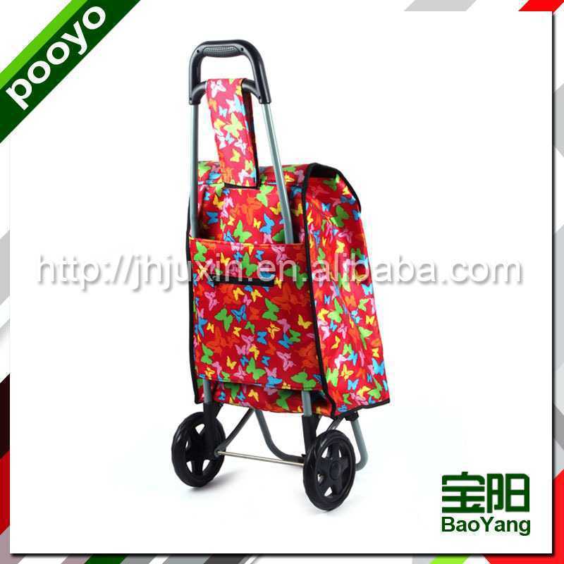 leisure supermarket shopping cart/bag best sell ladies cotton tote bag