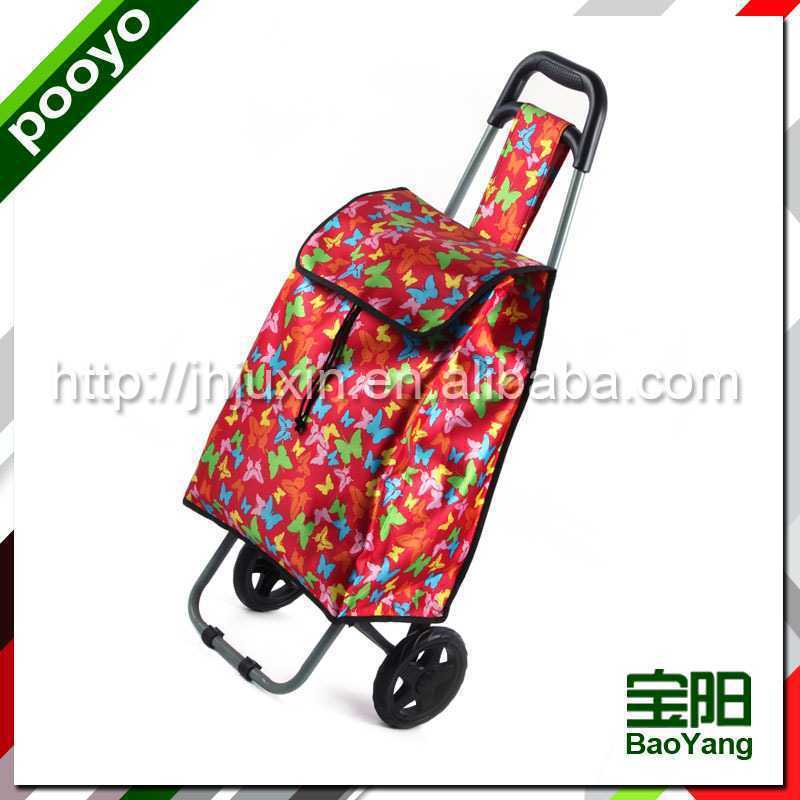 leisure supermarket shopping cart/bag best sell ladies cotton tote bag