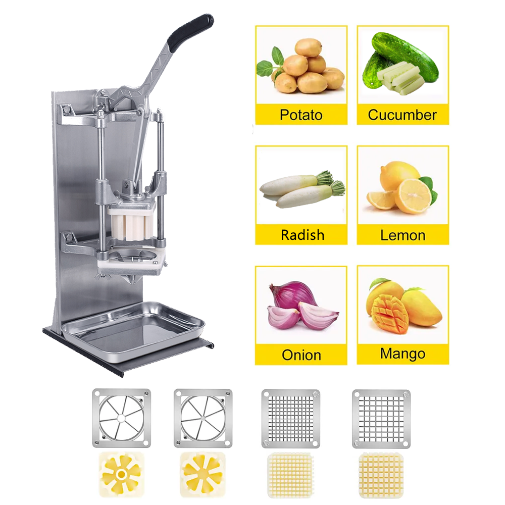 hot sell manual French cutter potato slicer fruit slicer vegetable chopper fruit  dicer