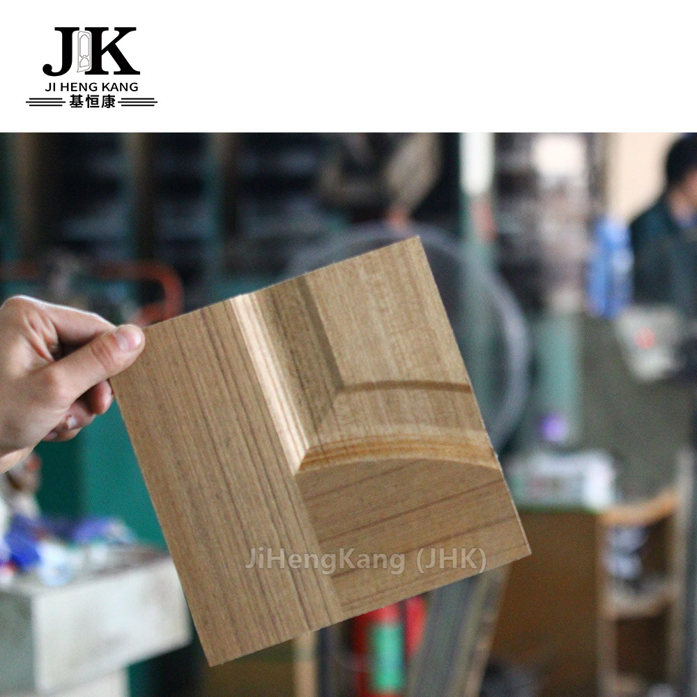 JHK-003 3 Panel Interior Arched Wooden HDF Veneer Door Skin