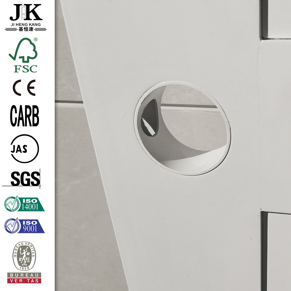 JHK-ABS-011-2 louver toilet door Luxury ABS doors   With Water transfer printing Surface Waterproof ABS Door