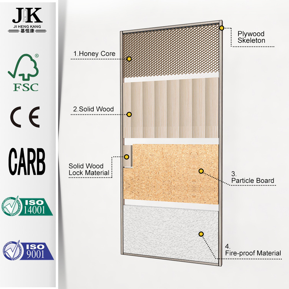 JHK-P19 Plastic Shower Doors Accordion Bathroom PVC Door