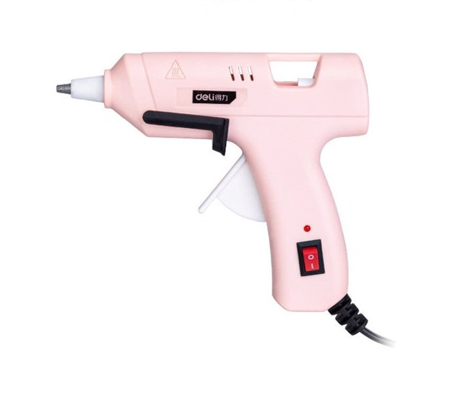 Pink Hot melt glue gun, Hand-made special electric hot melt glue gun, Make paste flower packaging materials flower shop tools g