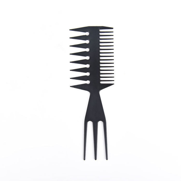 Factory Double Sided Barber Tail African Teasing Afro Wide Tooth Detangle Styling Hair Comb