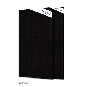 JA 400w 410w 420w 425w N-Type Bifacial Double Glass Half-cell Black Module JAM54D41-410/GB photovoltaic pv solar panels home kit