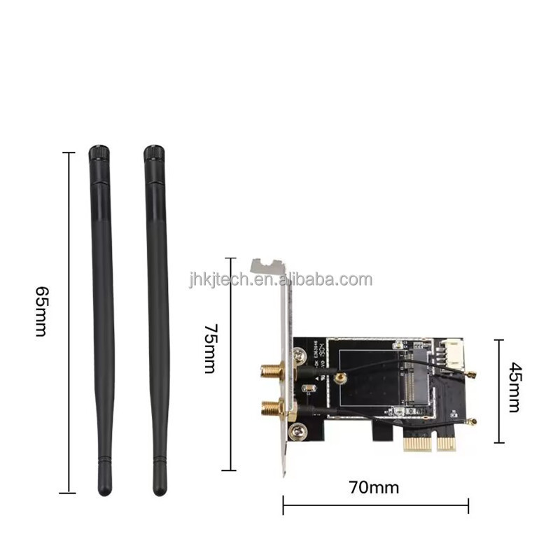 Wireless M.2 to PCi-E 1X Converter Adapter PCIe WiFi Adapter Card For Network card module