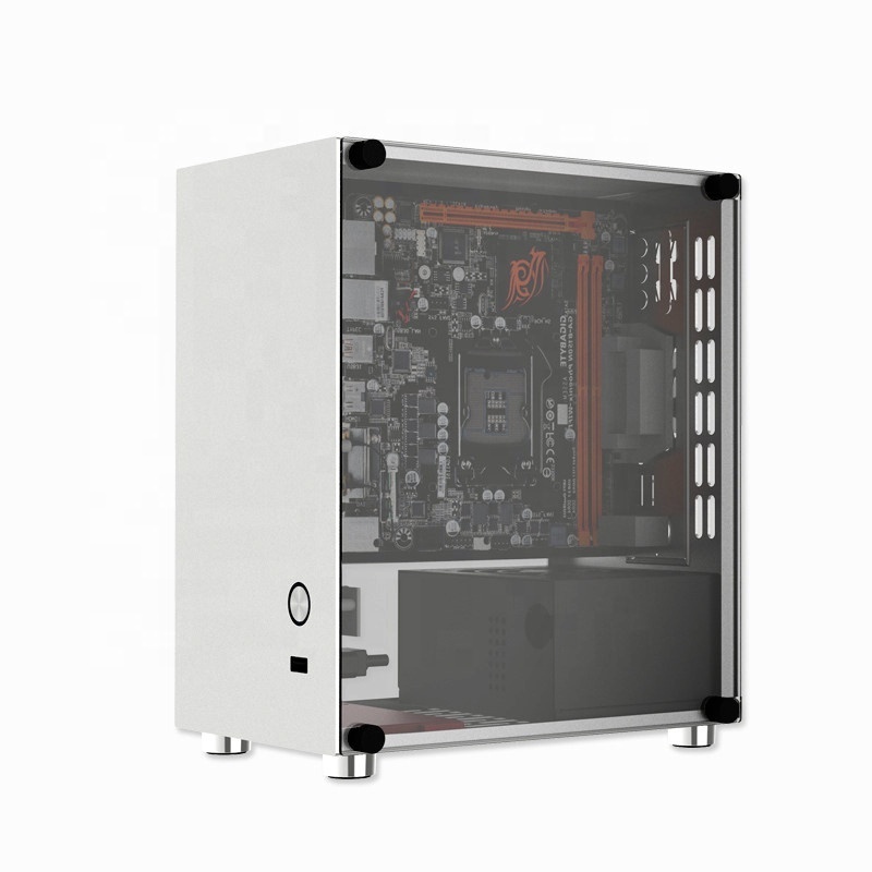 Aluminum HTPC ITX Case Support SFX/SFX-L PSU/70mm CPU Cooler/210mm GPU/SSDX3/,MOD A4 Mini PC Case Desktop Computer Gamer Cabinet