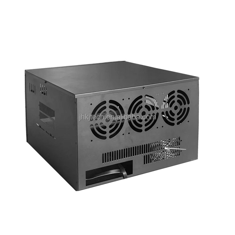 6U server chassis 8gpu computer case rack server with high speed fans support dual power supply