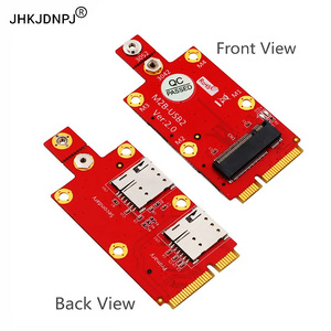 NGFF M.2 Wireless Module To Mini PCI-E MPCIe Adapter Card For 5G 4G 3G LTE GSM Modem Module