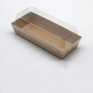 Top selling Matt Lamination buff pastry box packaging for Chocolate